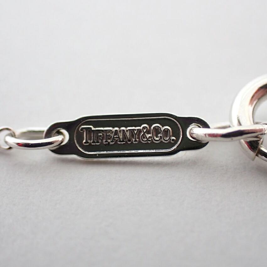 [Used] TIFFANY/Tiffany 925 ribbon necklace/pendant [g372-33]