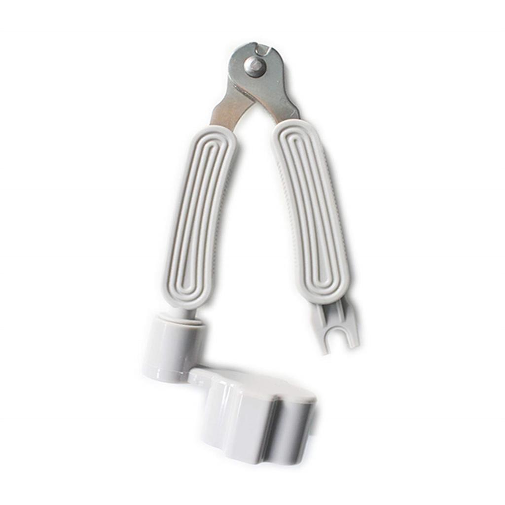 Guitar String Winder String Cutter Bridge Pin Puller 3 IN 1String Peg Winder Guitar Repair Tool Black