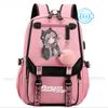 Zaino Danganronpa Anime Mochila Cartella Scolastica Studente Porta USB Borse da Viaggio Laptop Messenger Bag Grande Casual Regalo