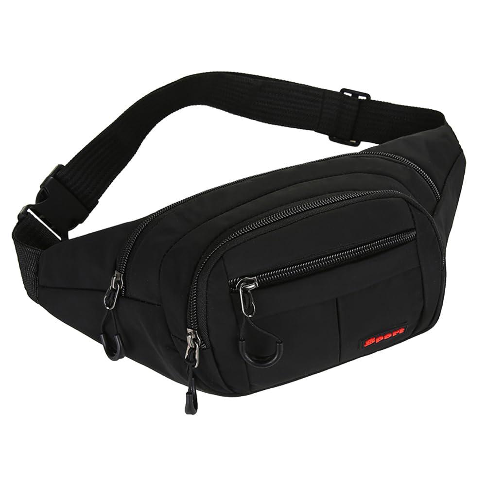 Men Women Waist Bum Bag Waterproof Sports Running Hiking Cycling Unisex Fanny Pack Holiday Travel Money Belt Pouch Wallet