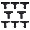 8x Trampoline T Tube Connector Reusable Fittings Sleeves Replacement Protector Lightweight Pole End Caps for Outdoor Workout
