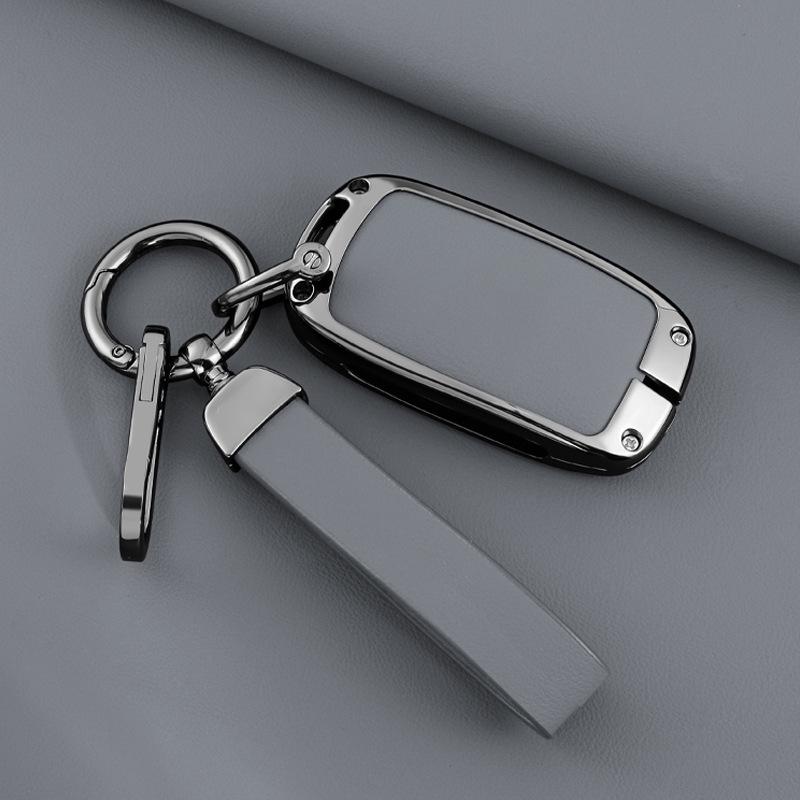 Stylish Metal Car Key Case for XRV, Fit, Vezel, URV, Fengfan, Xiangyu - Personalized Luxury Remote Shell Cover