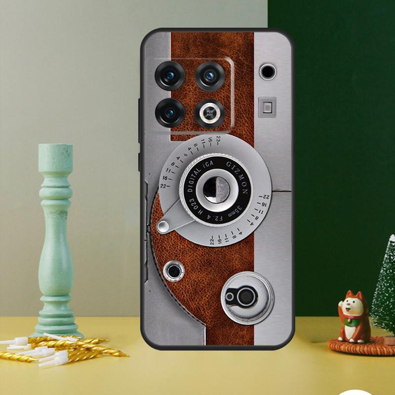 Vintage Retro Camera Case For OnePlus Nord CE 2 3 4 Lite N20 N30 9 10 Pro 8T 9RT 10T 10R 12 11 12R 13 13R Cover