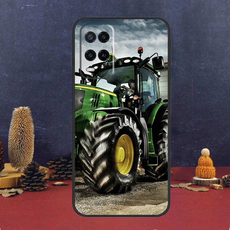 Farm Tractor Case For Oppo A5 Pro A6 A15 A18 A38 A58 A78 A98 A54 A74 A94 A17 A57 A80 A60 A40 A16 A76 A96
