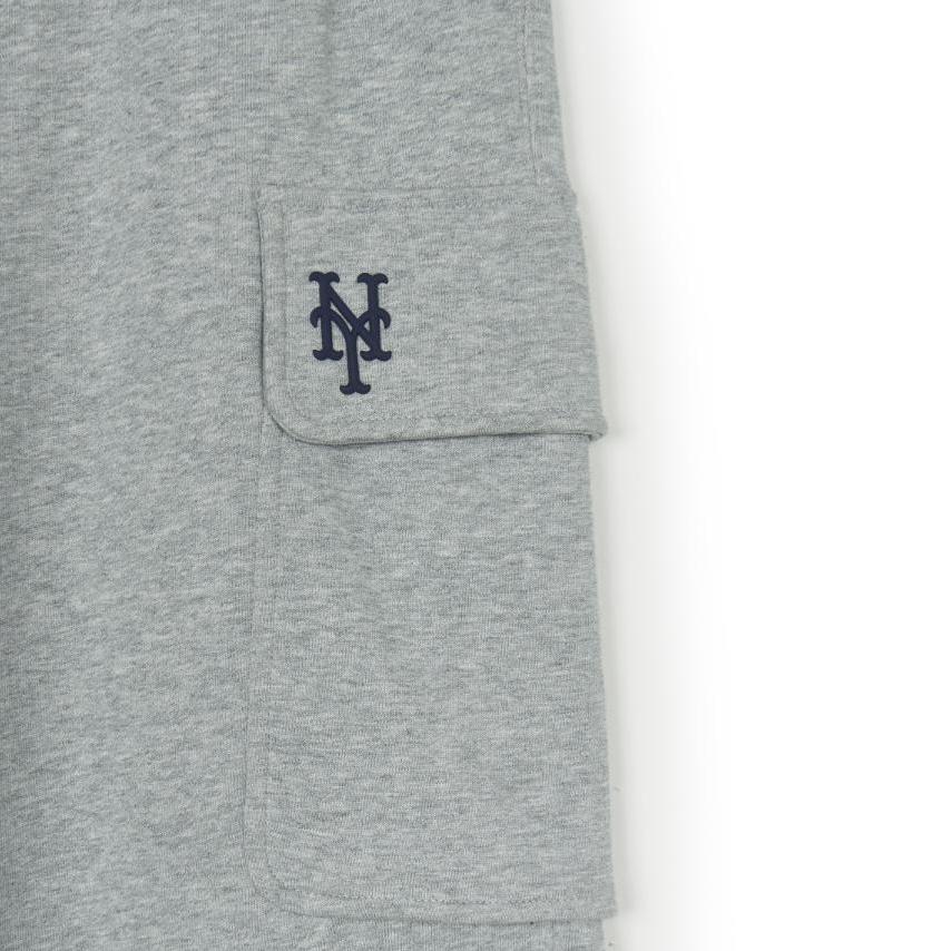 New MLB New York Mets Cargo Pants Unisex Mixed Color Gray 3APTB0944-09MGS