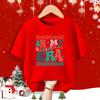 In My Christmas Era Print Kid T-shirt Casual Short Sleeve Round Neck Child Tees Shirt Christmas Day Holiday Childs Clothes