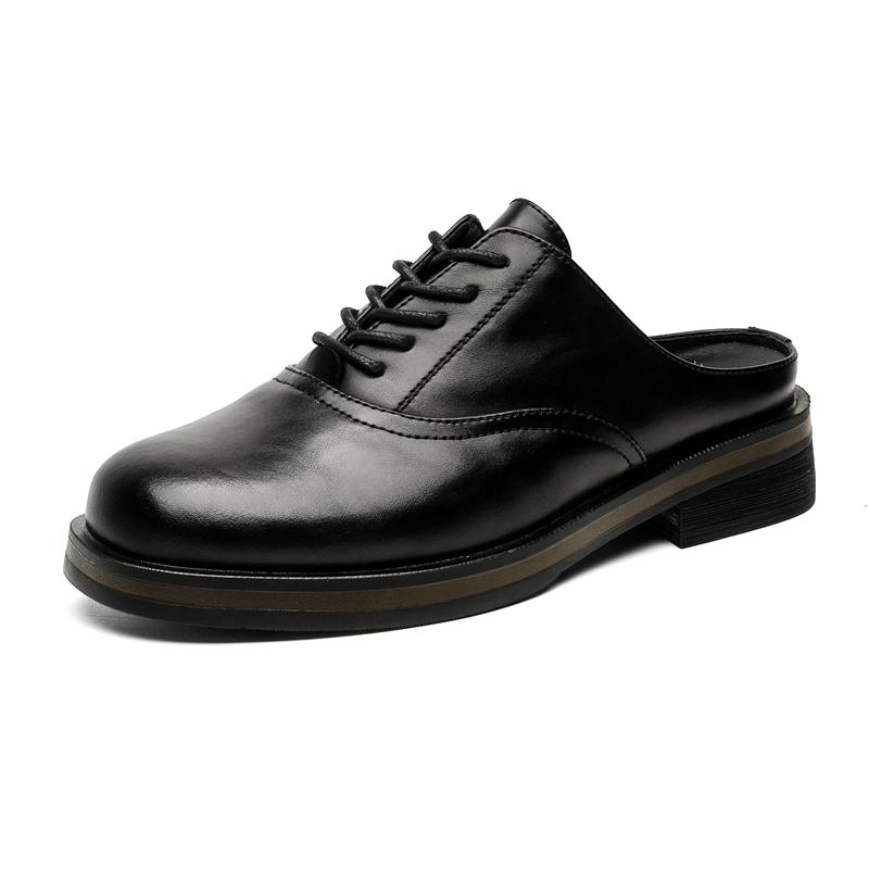 Fashion Black thick soled men's slippers Classic and versatile designer  styles Fashion Party Outdoor Street Quality adult shoes