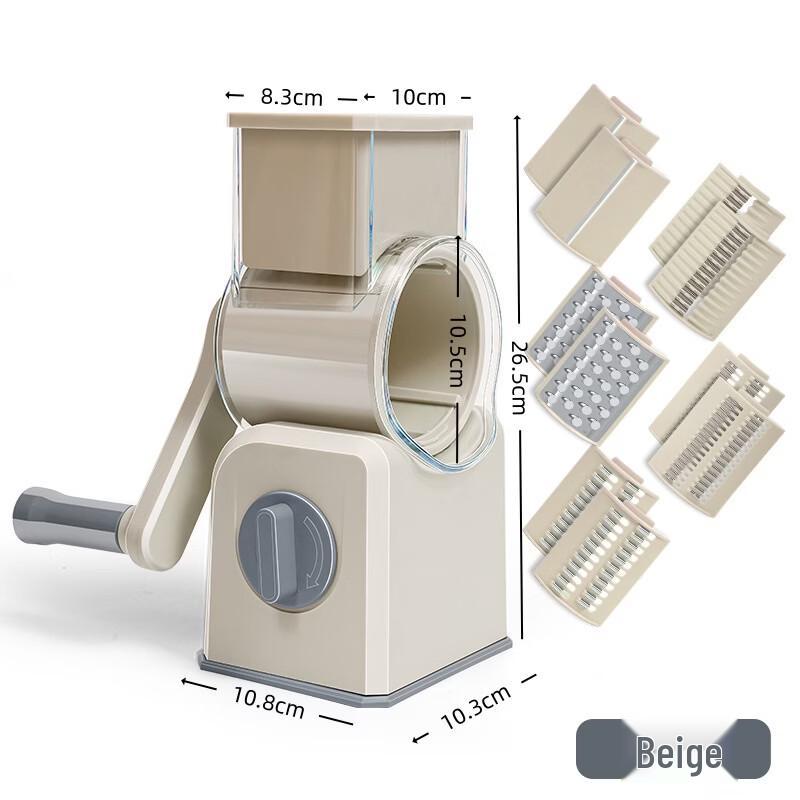 Qianxing Manual Rotary Vegetable Slicer and Shredder