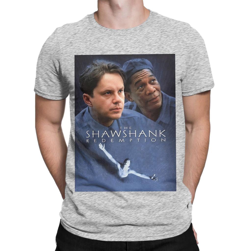 shawshank redemption design new movie design you Graphic Funny 100 Cotton TShirt The Shawshank Redemption Tees Tops For Unisex