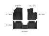 Dedicated TPE Floor Mats for 2025 BYD Seal 5/Destroyer 05 RHD Cars