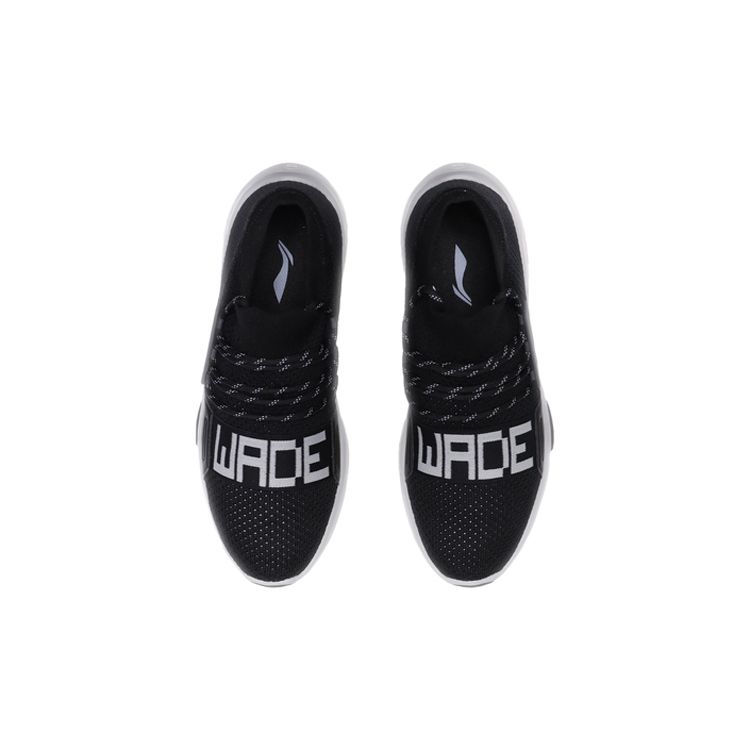 Li-Ning Seamless Wrap Casual Breathable Low-Top Retro Basketball Shoes Unisex Sneakers Standard-Black AGWP017-5