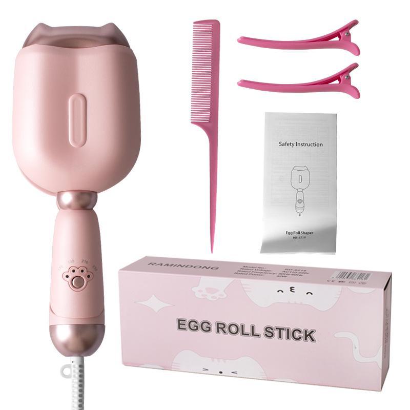 Popular Cat Claw Egg Curler: Water Ripple Lazy Girl Mini Curling Iron