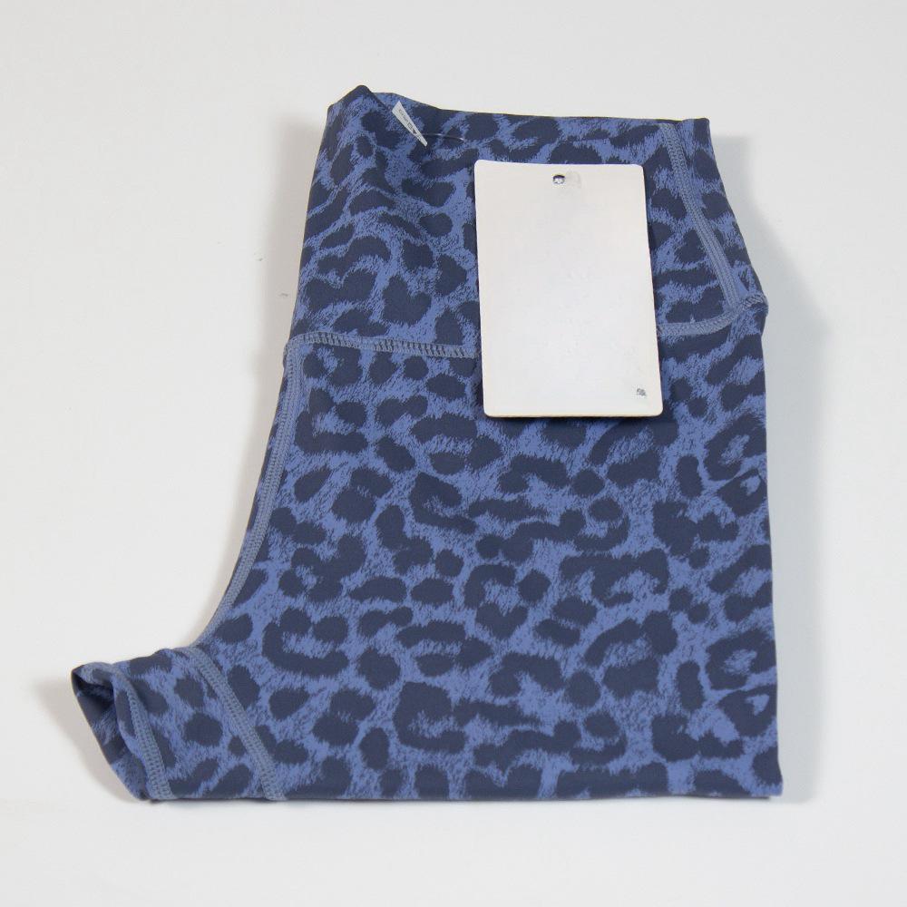 Women's High Waist Leopard Print Yoga and Fitness Tights