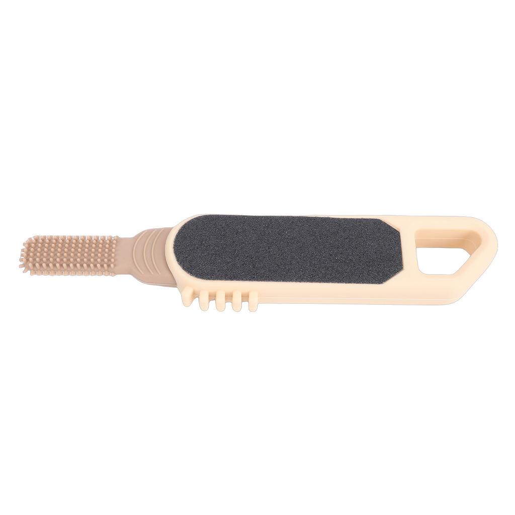 3 in 1 Foot File Toe Cleaner Foot Scrubber Heel Scraper Callus Remover for Wet Dry Dead Skin Removal Exfoliating