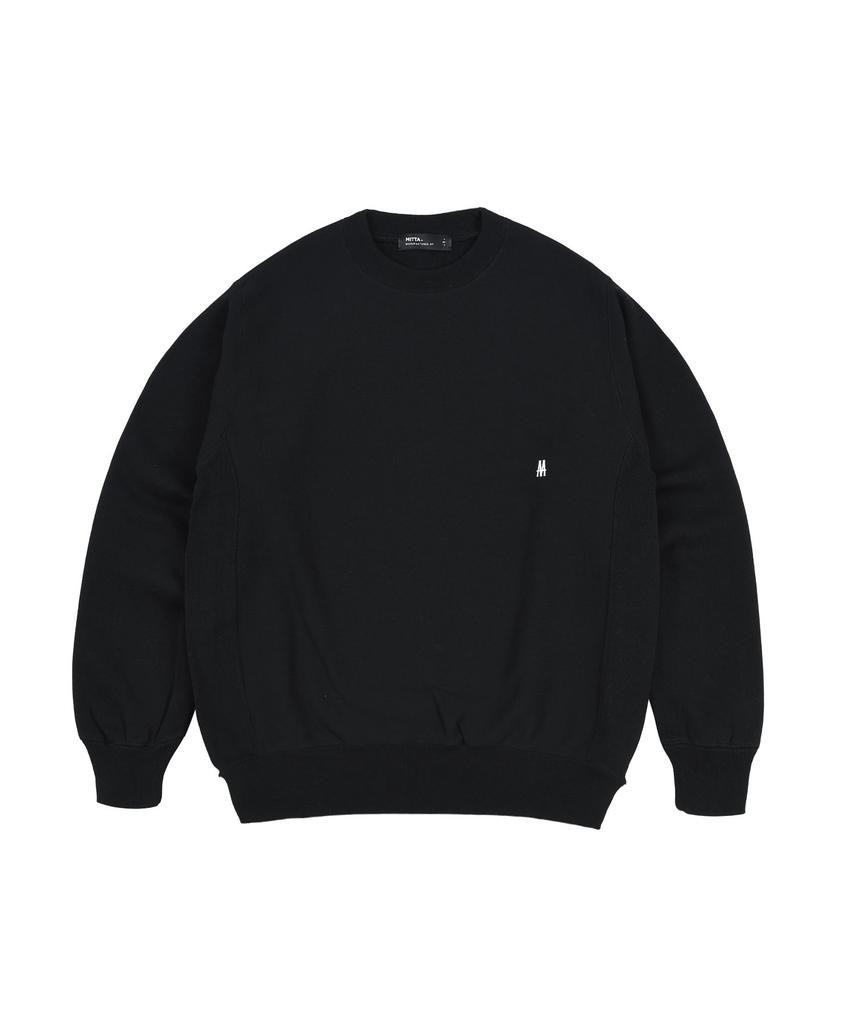 MITTA Heavyweight Crewneck - Black