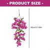 Artificial Flower Wall Hanging, Cascading Bougainvillea Accent for Wedding Display, Photo Area and Indoor Home Use