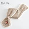 Kids' Knit Hat & Scarf Set: Windproof, Warm, Ear-Protective Accessories