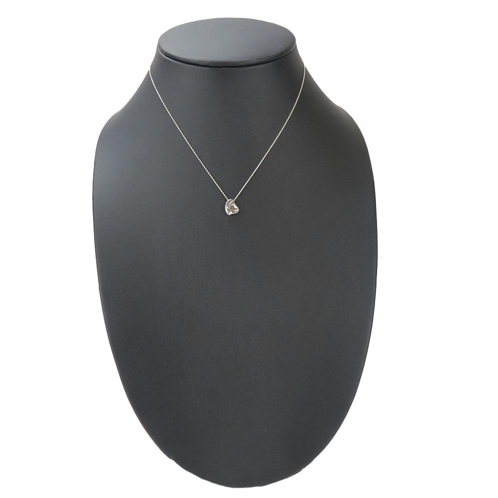 Used TIFFANY&Co. Necklace Full Heart Silver925 3.2g Silver El Saperetti