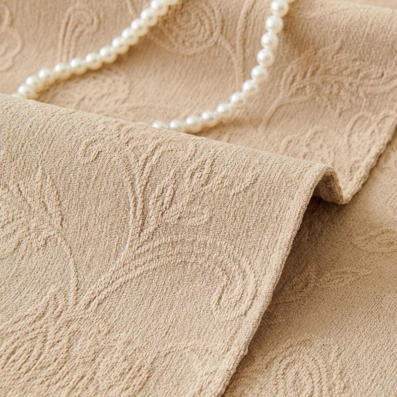 Universal Non-slip Solid Color Chenille New  Sofa Cover Lace Cover Cloth Cushion Cushion Sofa Cushion Four Seasons