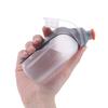 250ml Trinkflasche für die Taille mit Clip und staubdichtem Deckel Arc-Wasserflasche, auslaufsichere Sport-Wasserflasche für Camping, Radfahren, Marathon