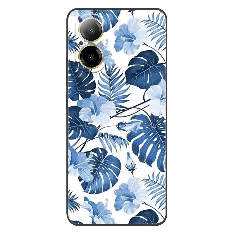 Pro Realme C67 4G C65 Pouzdro Mramorové Měkký Matný Silikonový Zadní Kryt Pro Realme C53 C55 Celé Tělo Telefonu RealmeC67 Coque Fundas