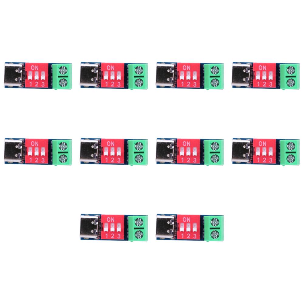 5-20 Buc Module Placă Declanșator PD 5-20V Reglabil Modul Testare Încărcare Conector Tensiune USB Tip-C de Mare Viteză Accesorii Alimentare