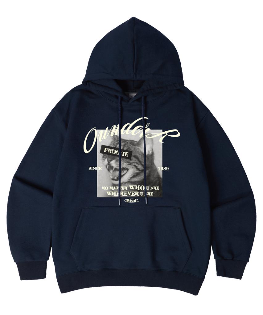 [Fleece-Lined/Non-Fleece-Lined] Censor Oversized Hoodie 9 Colors Prime X Our (C Type)