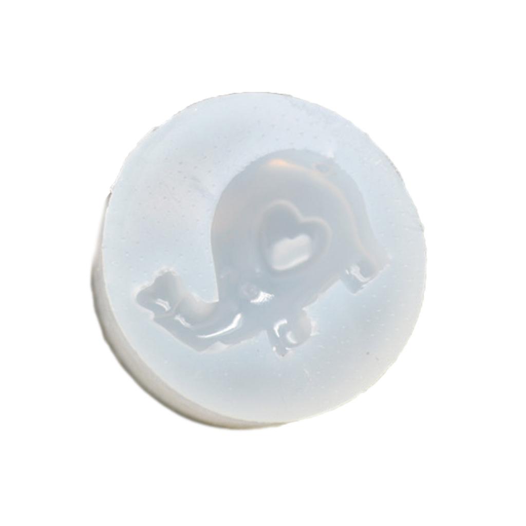 Small 3D Molds Elephant Shaped Silicone Mold DIY Jewelry Making Supplies DIY Craft Moulds Silicone Material for Crafts