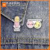 Amoxi Chillin Capsule & Propranolololol Anxious Pills Badge Medical Humor Pill Enamel Pin Fashion Bag Lapel Badge Jewelry Gifts