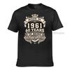 Kings Made In 1961 60 Years Of Being Awesome Tshirts Unisex Unisexs Designer T Shirt 60th Birthday Tshirts For Unisex Cotton Tees Top