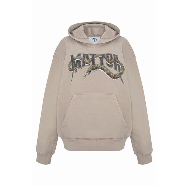 Толстовка с капюшоном Magda Matyja Snake Hoodie One Size