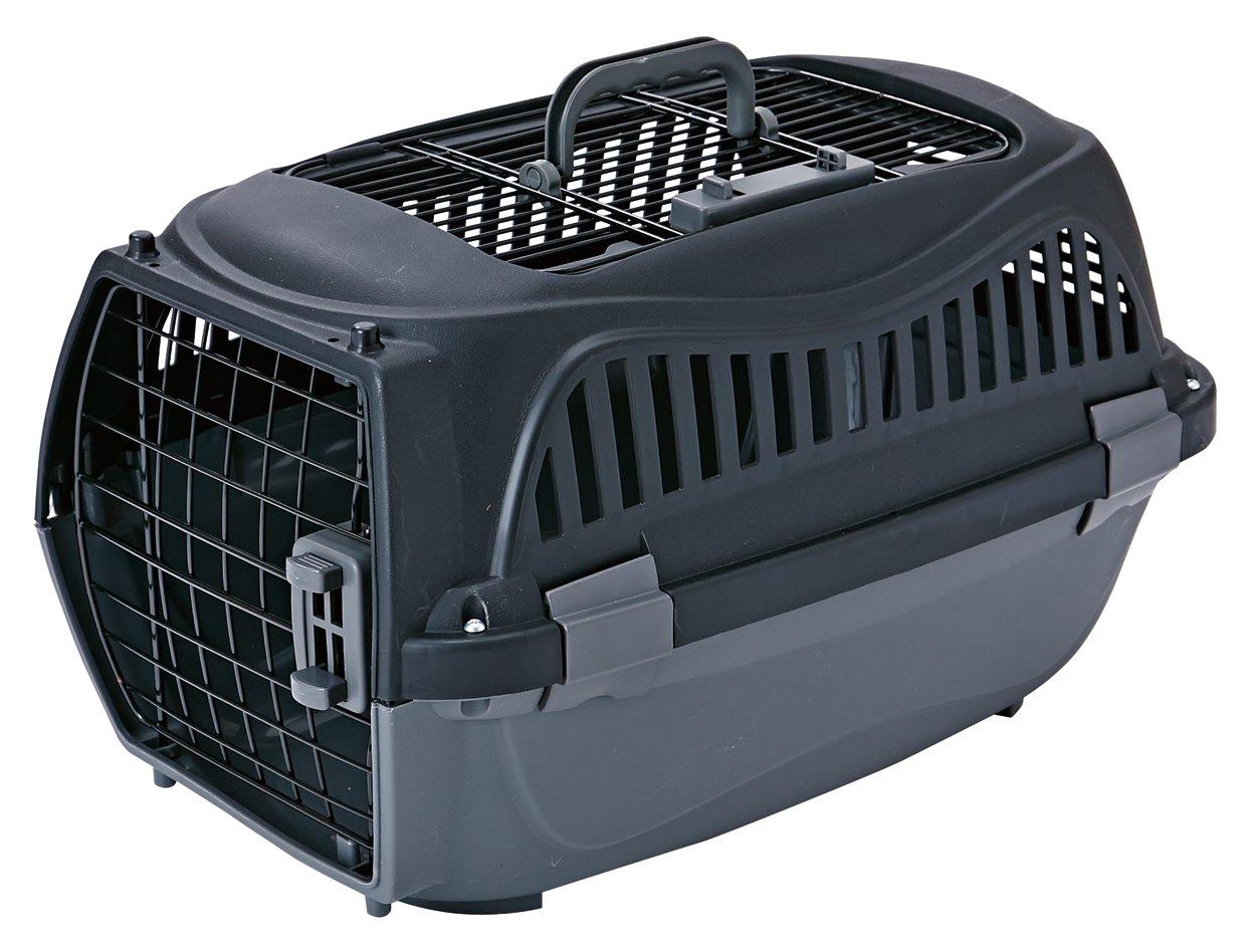 

Petio Smile Pet Size M 2-door Carrier, Black, чёрный