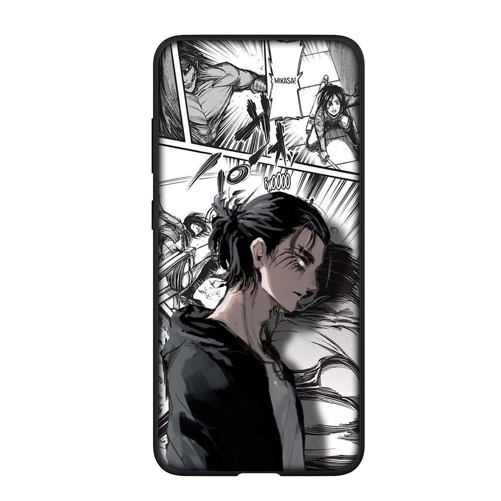 Für iPhone 17 16 15 Xiaomi Poco F7 F8 X7 C85 C75 C71 M8 Redmi Note 14 13 12 11 Pro Max 14C 13C 15C A3 A4 Handyhülle Eren Jäger Attack on Titan Levi
