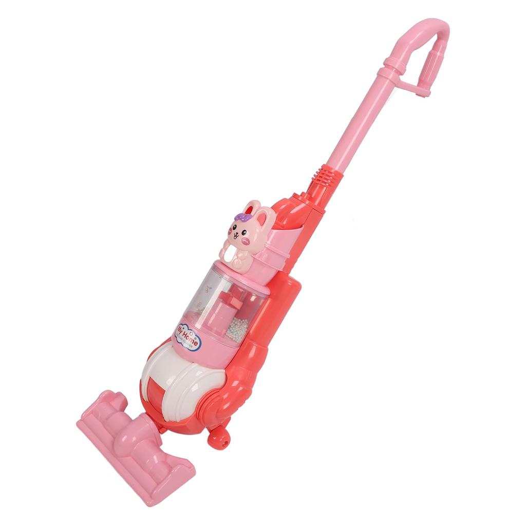 Kids Vacuum Cleaner Toy Cartoon Animal Modeling 180 degrees  Rotating Dust Port with Light Music Toddler
