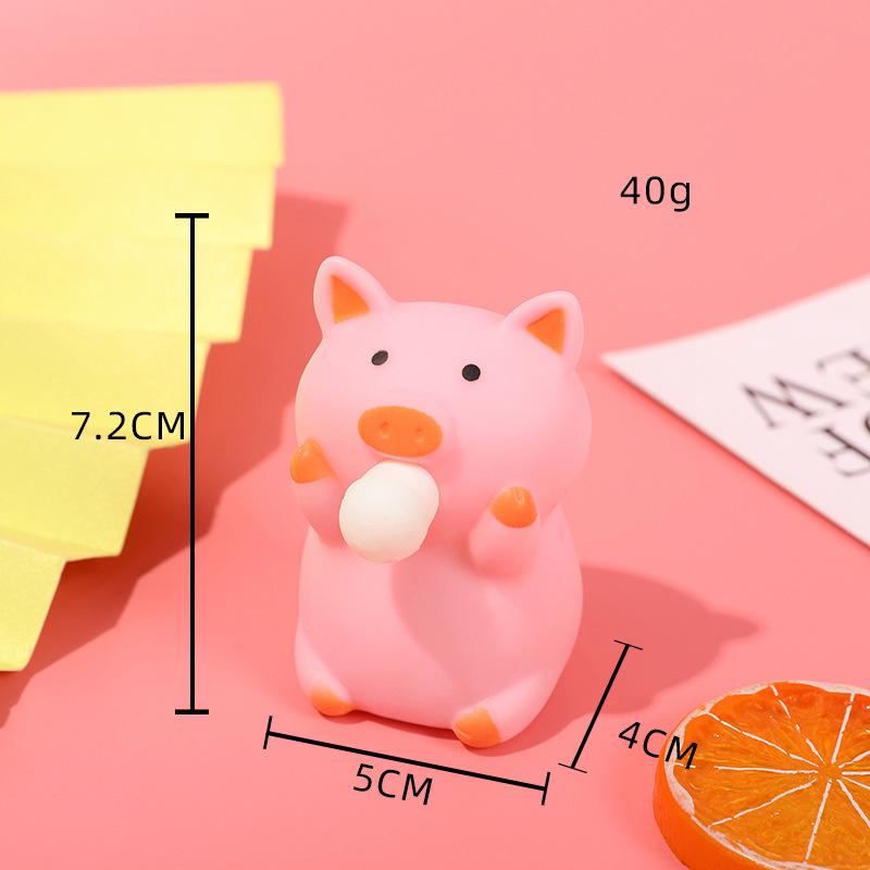 Prasátko Kapybara Fidget Mačkací Hračka Roztomilé Prasátko Mačkací Hračky Zvířátko Chrlí Bublinky Hračka na Uvolnění Stresu Narozeninové Dárky Party Suvenýr