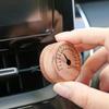 2-in-1 Car Aromatherapy Diffuser & Air Freshener, Portable Essential Charming Wood Mini Vent 2 Clip, Diffuser, Patterns Oil D4P5