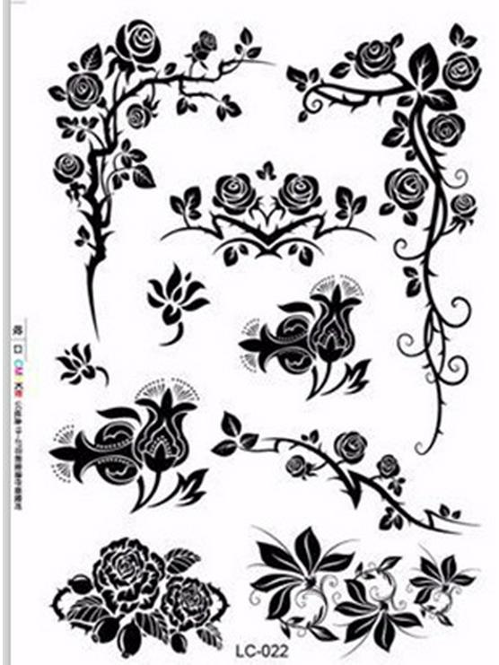 

Водонепроницаемые временные тату-наклейки на всю руку в европейском и американском стиле – Долговечные и одноразовые, для маскировки шрамов.