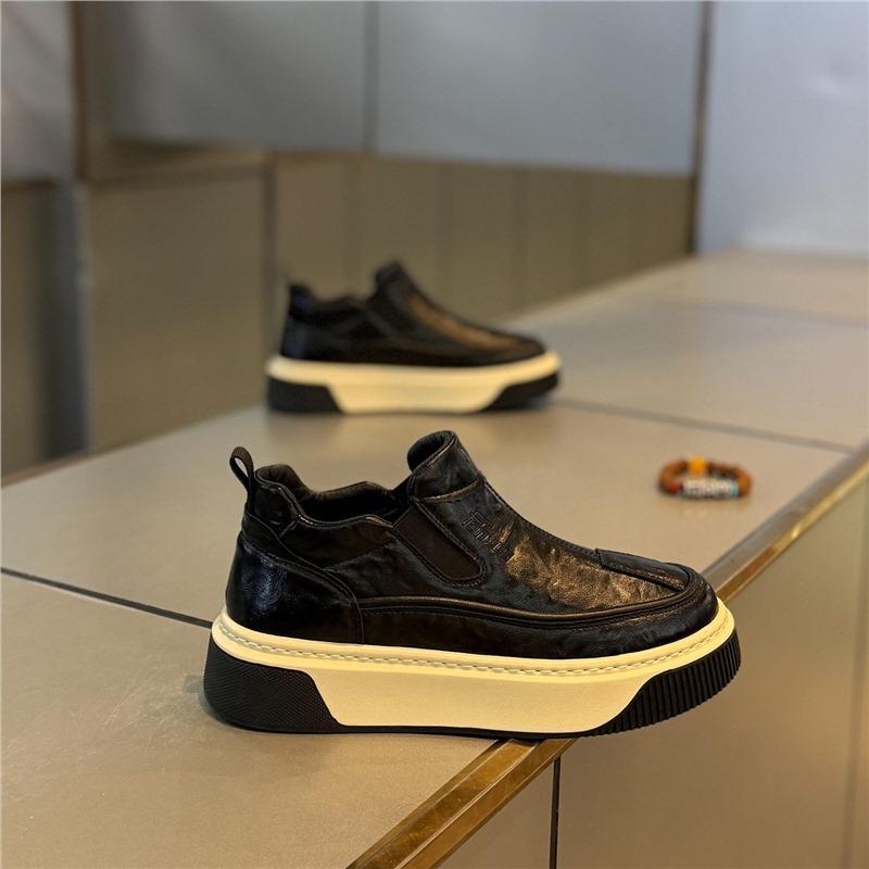 Color matching retro cotton shoes casual trendy light luxury high-end shoes velvet autumn and winter models