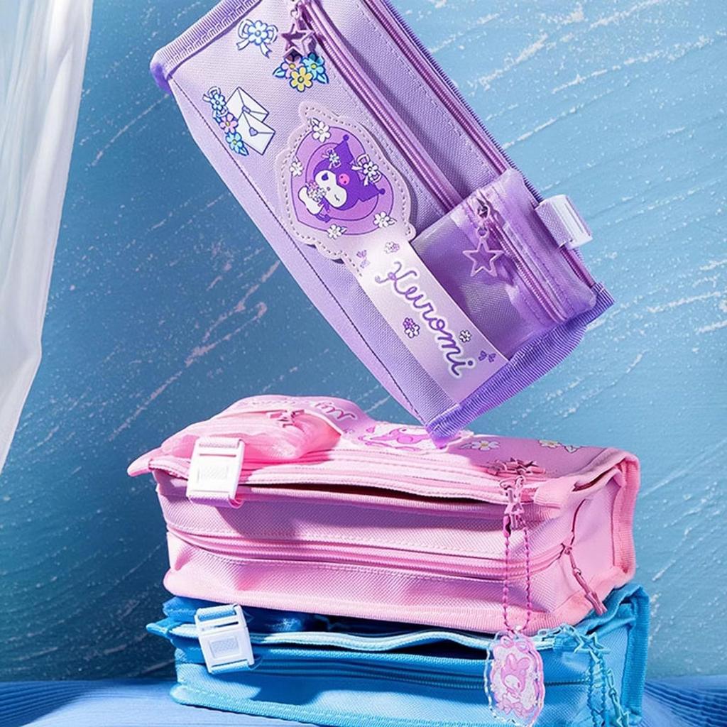LYLIDIA My Melody Pen Pencil Pencil My Melody Pen Large Capacity Storage Makeup My Melody Stationery Storage For Elementary School Junior High School