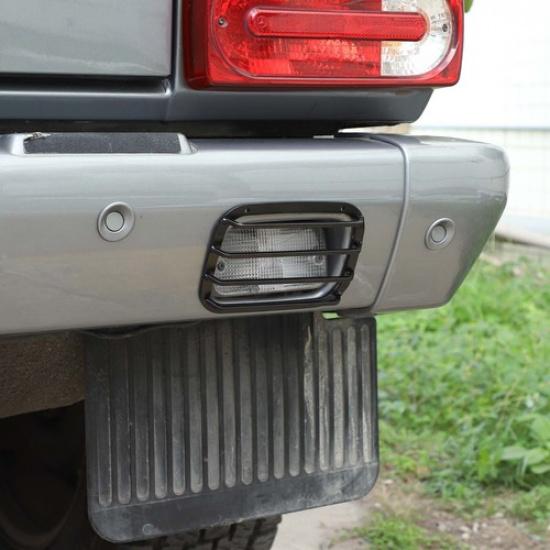 Steel Car Rear Fog Lamp Grille Cover Fog Light Trim For Benz G Class 2007-2018