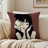 Creepy Japanese Manga TTomie Cushion Cover Pillowcase Antidustmite living Room Sofa Decor Cushion Room