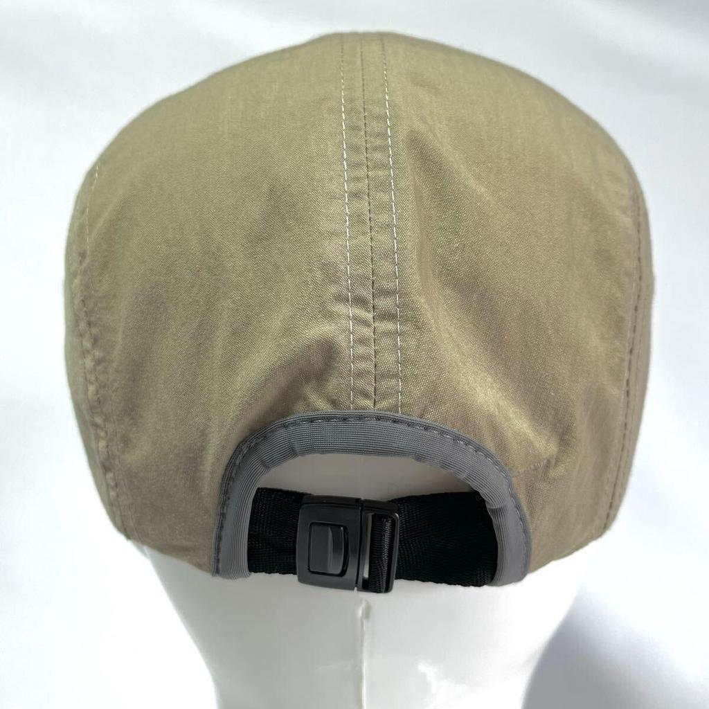 Used [Super beautiful item] Sold out model mont-bell UV care quick-drying water repellent treatment Long bill cap with side visor Beige size S/M