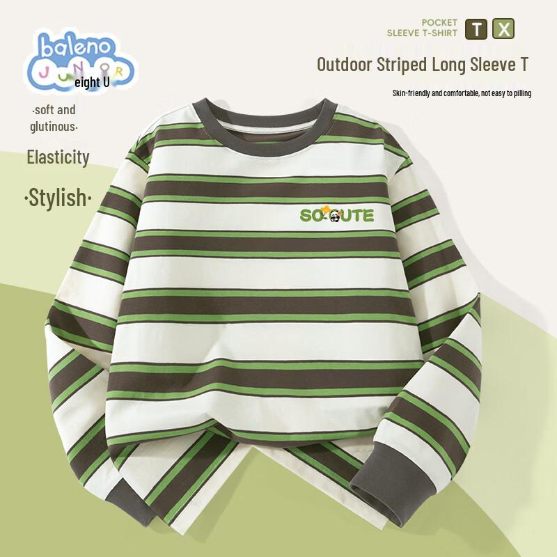 Baleno Boys  Striped Long Sleeve T-Shirt 130