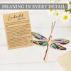 Dragonfly Hanging Ornament Sun Catcher Decorative Pendant Christmas Tree Decoration