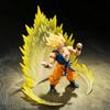 16cm SHF Dragon Ball Battle Damaged SSJ2 Goku Articulated Action Figure Super Saiyan Awakening TNT Limited Anime Model Toy Gifts