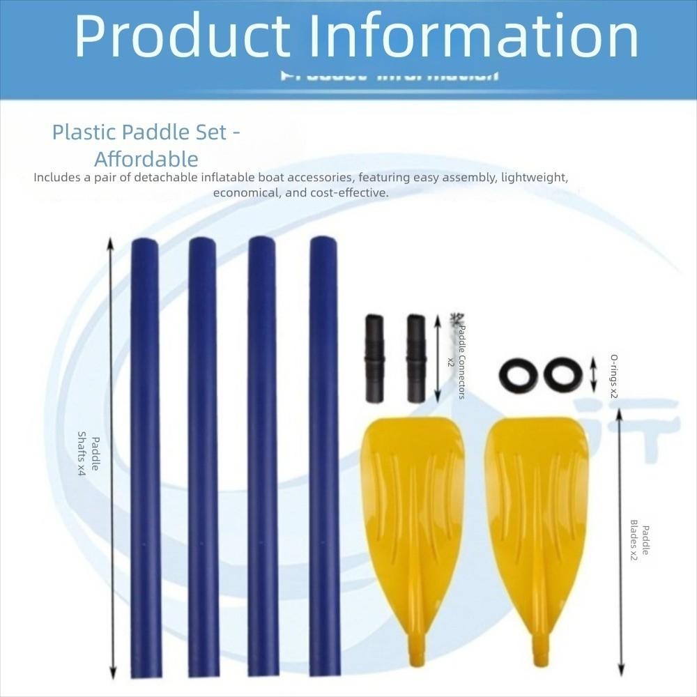 2 Pieces 120cm Kayak Paddle Plastic Blades Padded Telescopic Paddle Aluminum Alloy Shaft Portable Boating Oar Canoeing