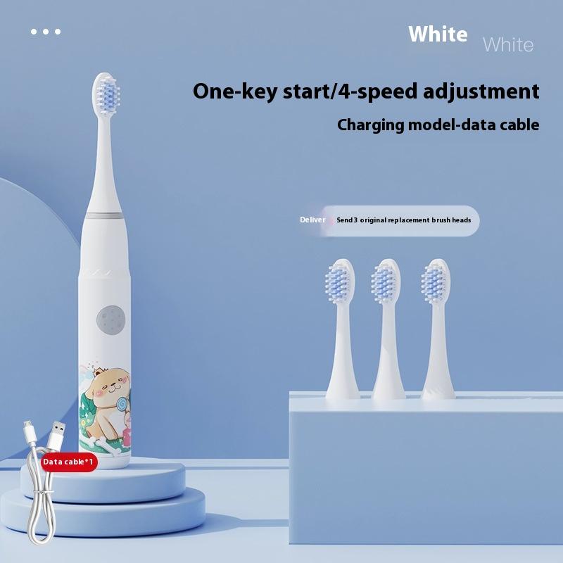 

Бытовая звуковая зубная щетка электрическая мягкая щетина электрическая зубная щетка with 3 brush heads