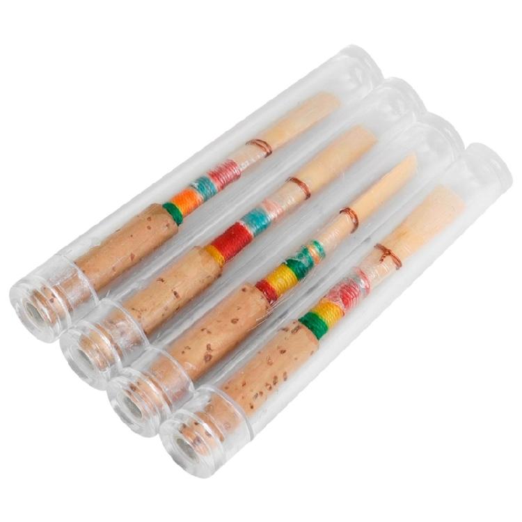 Oboe Reed Medium Strength Soft Music Instrument Replacement Part with Protective Tube Accessories For Wind Instruments