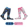 Winter Professional Ski Socks, Thickeneded, Warm, Non-Slip, Long Socks, Outdoor Mountaineering Sports Socks, Compression Calf Socks for Women