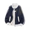 Men's Autumn Retro Color Block Baseball Jacket
